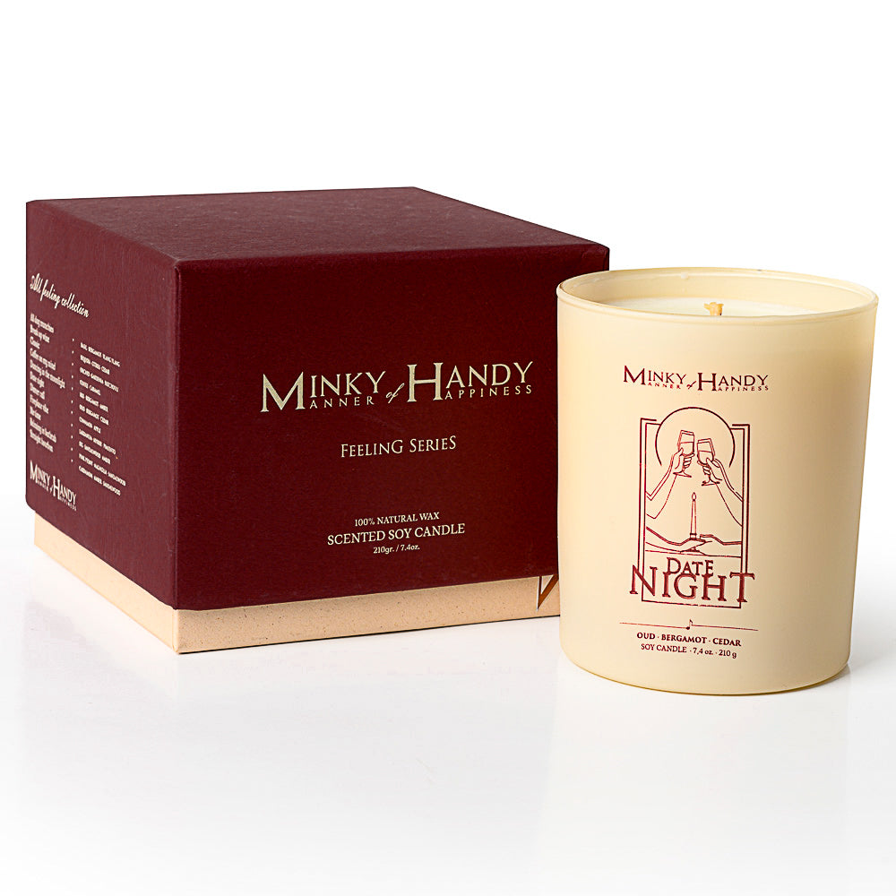 Date Night - Scented Soy Candle – Coffee & Caramel – 7.4oz (Copy)