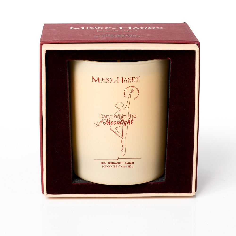 Dancing In The Moonlight - Scented Soy Candle – Iris, Bergamot & Amber – 7.4oz