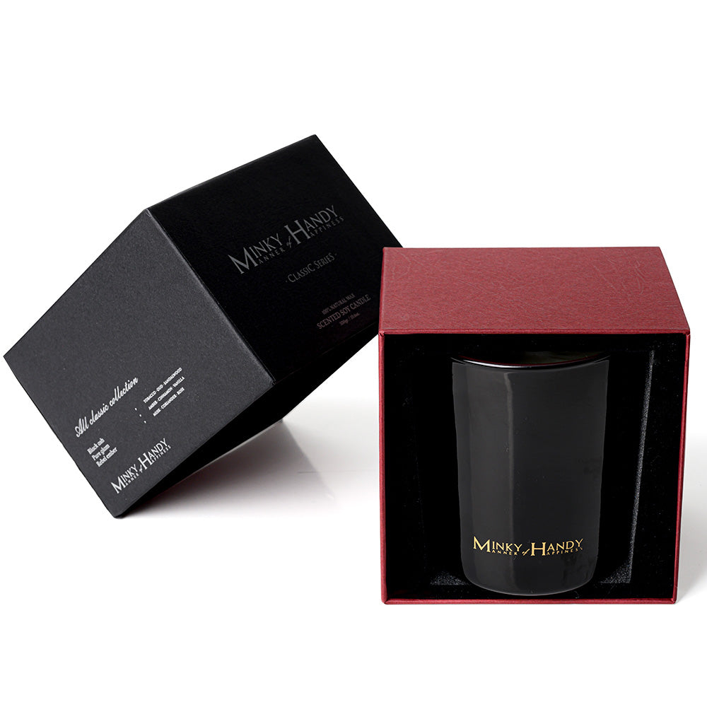 Rebel Ember - Scented Soy Candle with Crackling Wooden Wick – 10.6oz
