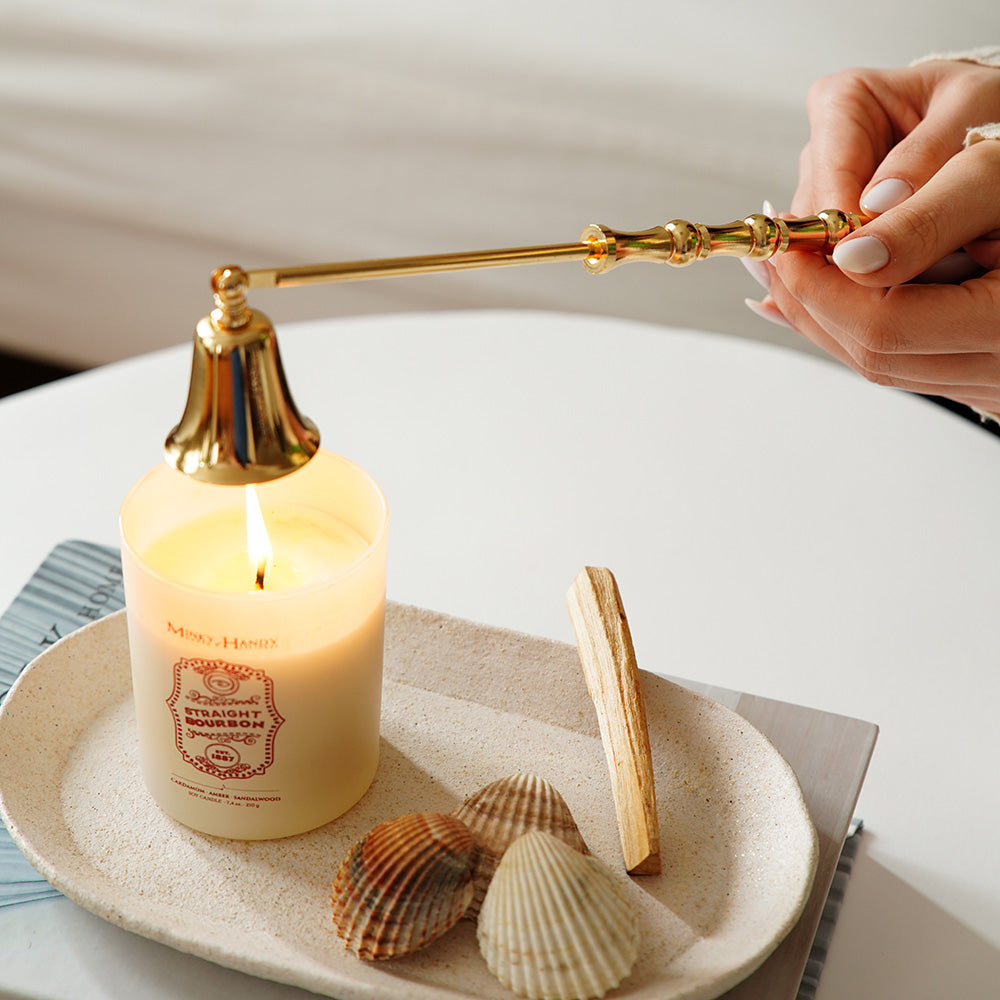 Luxury Brass Snuffer - Safely Extinguish Candle Flames