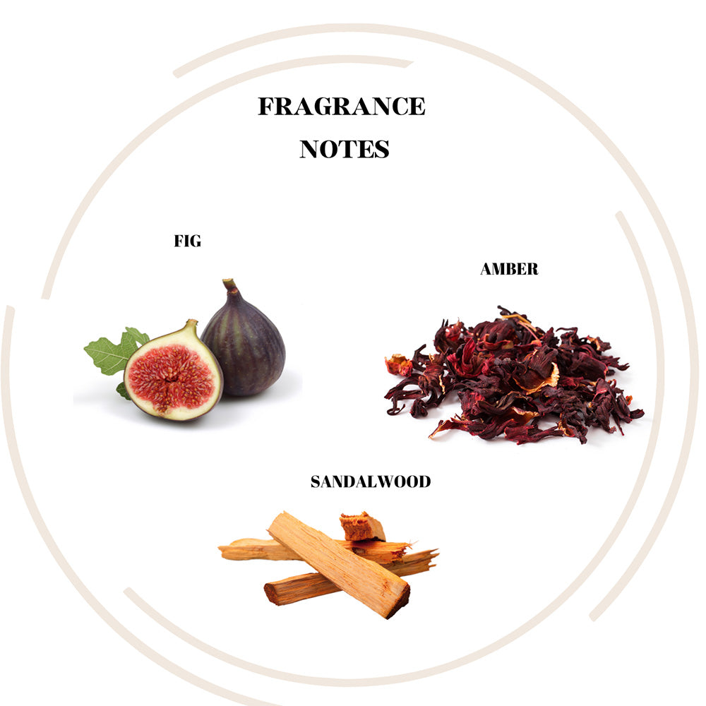 Me Time - Scented Soy Candle – Fig , Sandalwood & Amber – 7.4oz