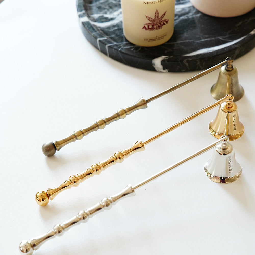 Luxury Brass Snuffer - Safely Extinguish Candle Flames