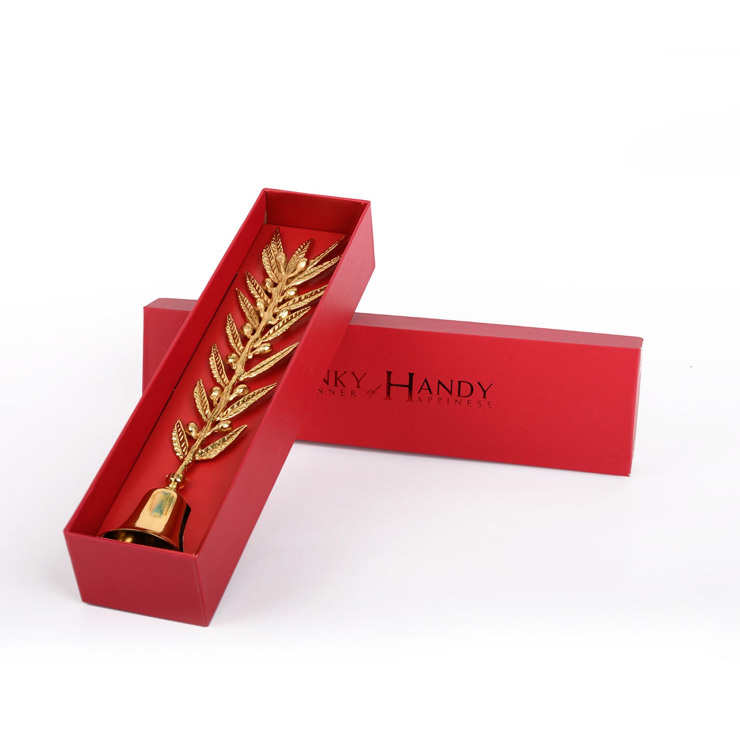 Brass Olive Branch Candle Snuffer