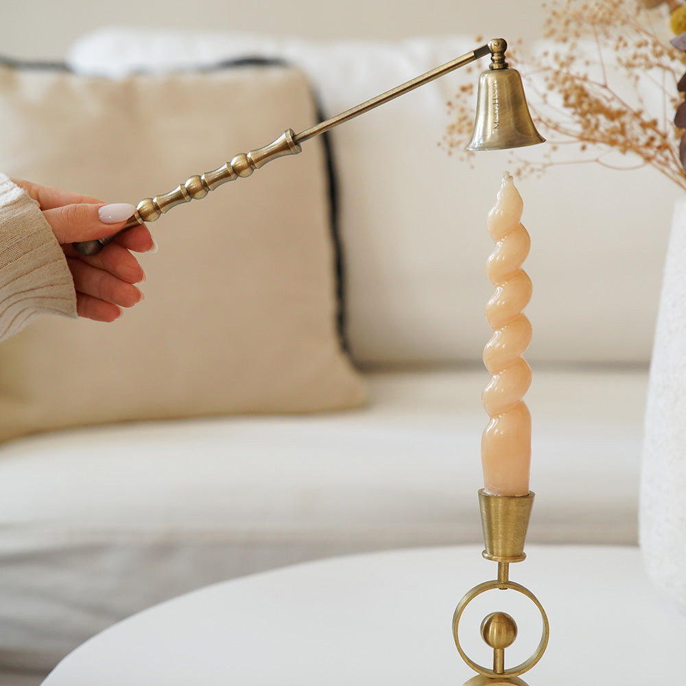 Luxury Brass Snuffer - Safely Extinguish Candle Flames