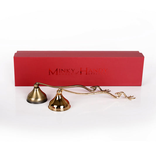 Brass Deer Candle Snuffer
