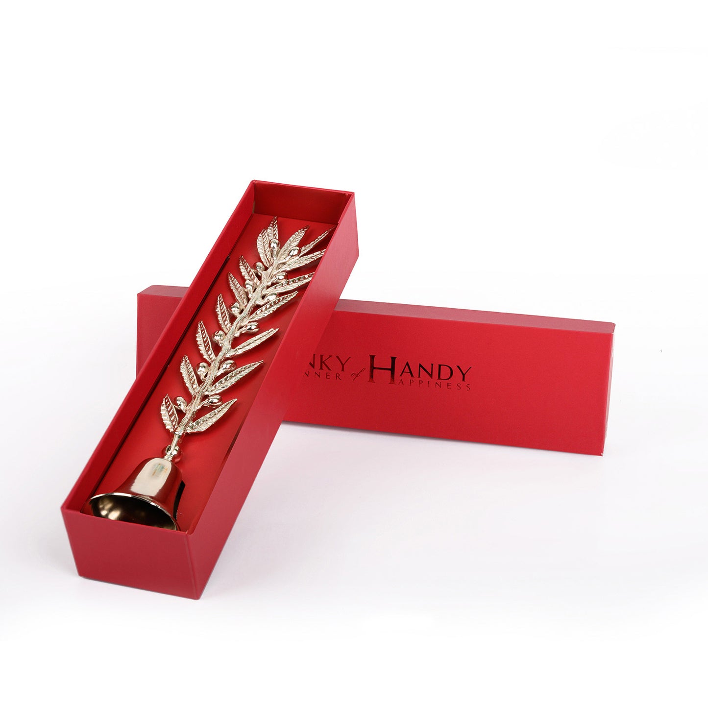Brass Olive Branch Candle Snuffer