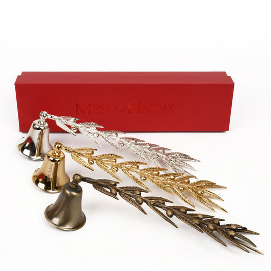 Brass Olive Branch Candle Snuffer